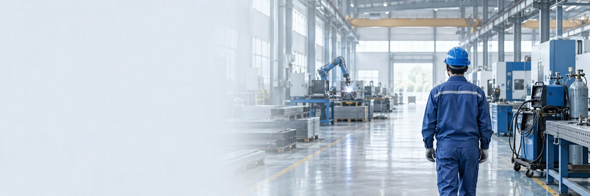 Illustration of a manufacturing workshop